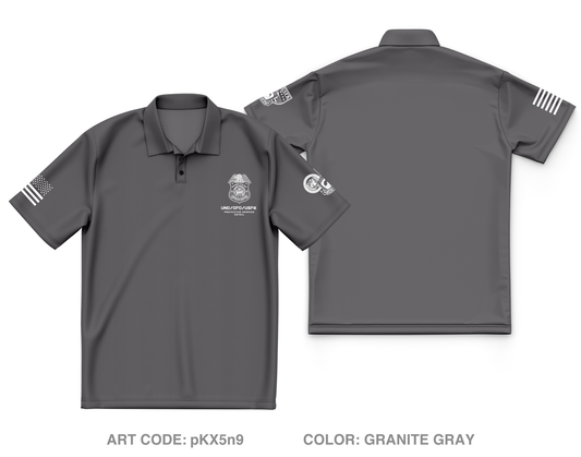 USFK PSD Core Men's SS Performance Polo - pKX5n9