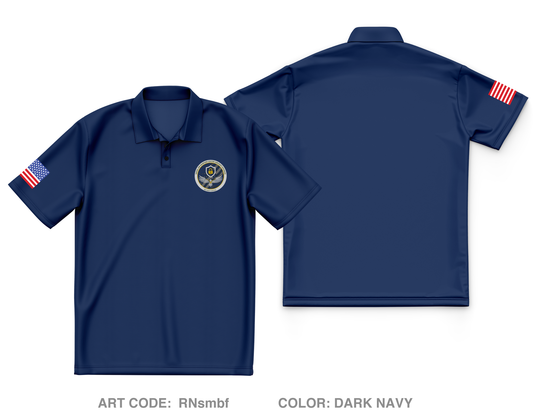 NAWCAD Core Men's SS Performance Polo - RNsmbf