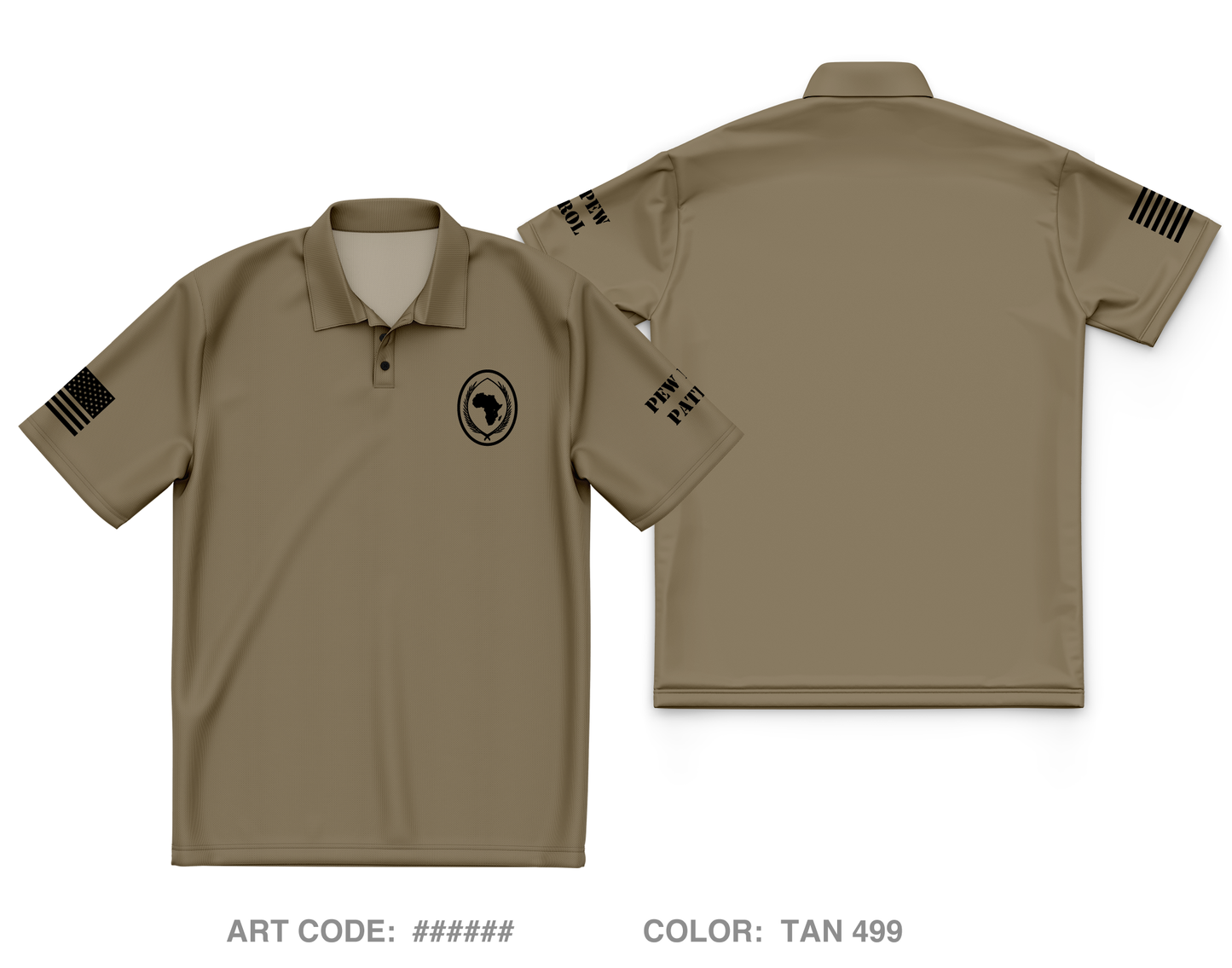 CJTF- HOA Core Men's SS Performance Polo - RgYBfQ