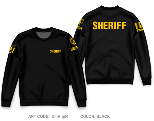 Grant County Sheriff's Office Core Men's Crewneck Performance Sweatshirt - DmAhpR