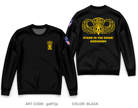 3rd Battalion 509th Parachute Infantry Regiment Core Men's Crewneck Performance Sweatshirt - gaRTj