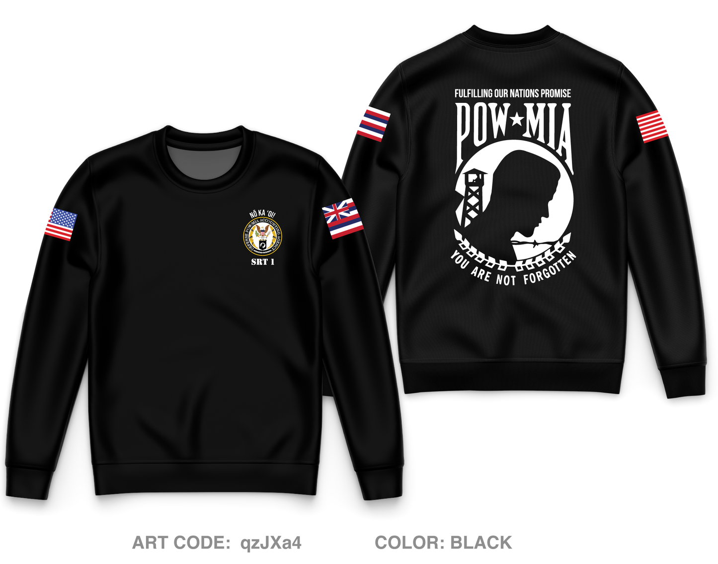 DPAA Store 1 Core Men's Crewneck Performance Sweatshirt - qzJXa4