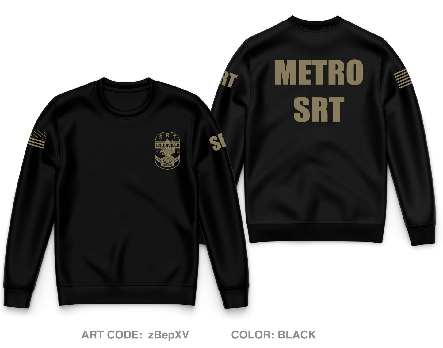 LMPD SRT Core Men's Crewneck Performance Sweatshirt - zBepXV