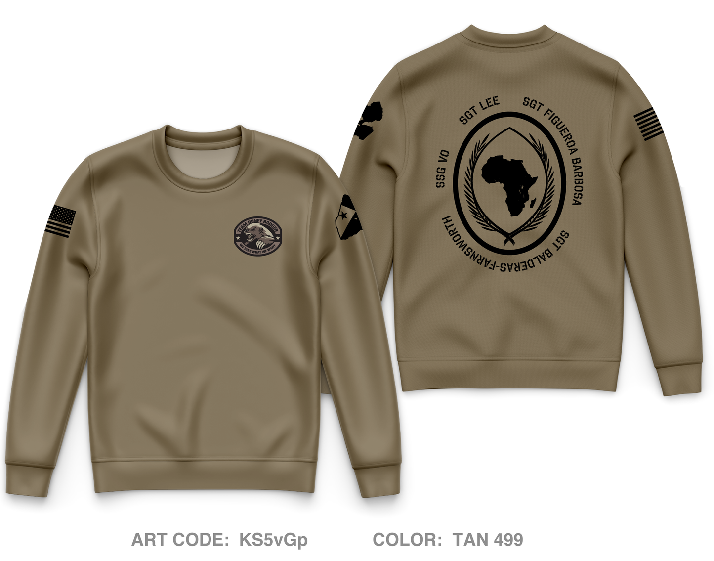 204th MEB Core Men's Crewneck Performance Sweatshirt - KS5vGp