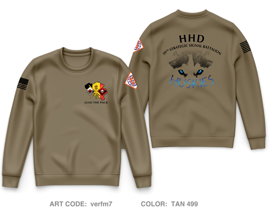 HHD, 39TH SSB Core Men's Crewneck Performance Sweatshirt - verfm7