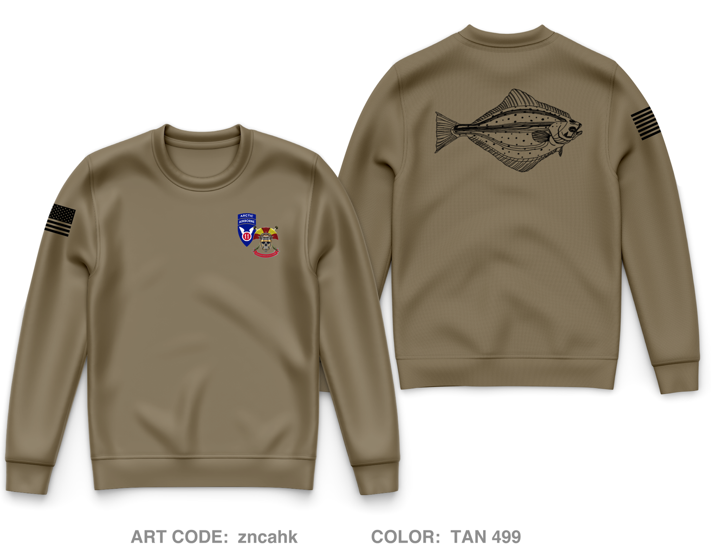 725 bsb halibuts Core Men's Crewneck Performance Sweatshirt - zncahk