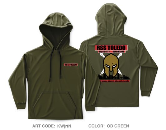 RSS Toledo Core Men's Hooded Performance Sweatshirt - KWjrtN