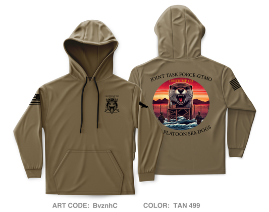 1304TH MP CO 2ND PLT Core Men's Hooded Performance Sweatshirt - BvznhC