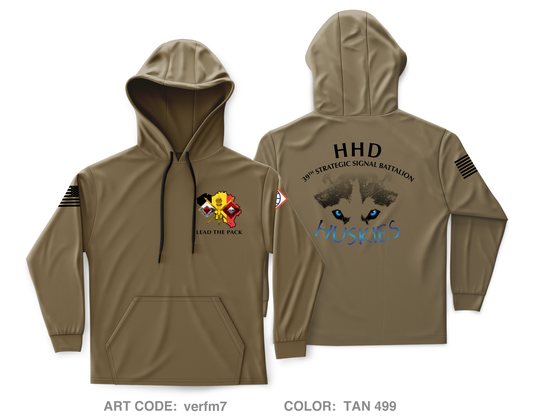 HHD, 39TH SSB Core Men's Hooded Performance Sweatshirt - verfm7