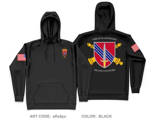 3rd SFAB, 4th Battalion Core Men's Hooded Performance Sweatshirt - eRx8yx