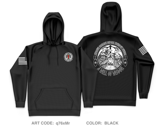 Explosive Ordnance Disposal Technology Division (EOD) Core Men's Hooded Performance Sweatshirt - q76xMr