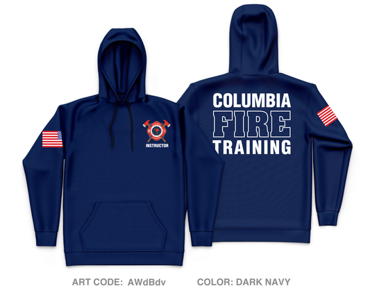 Columbia Fire Training Core Men's Hooded Performance Sweatshirt - AWdBdv