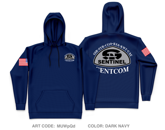 Centcom Sentinel Core Men's Hooded Performance Sweatshirt - MUWpQd