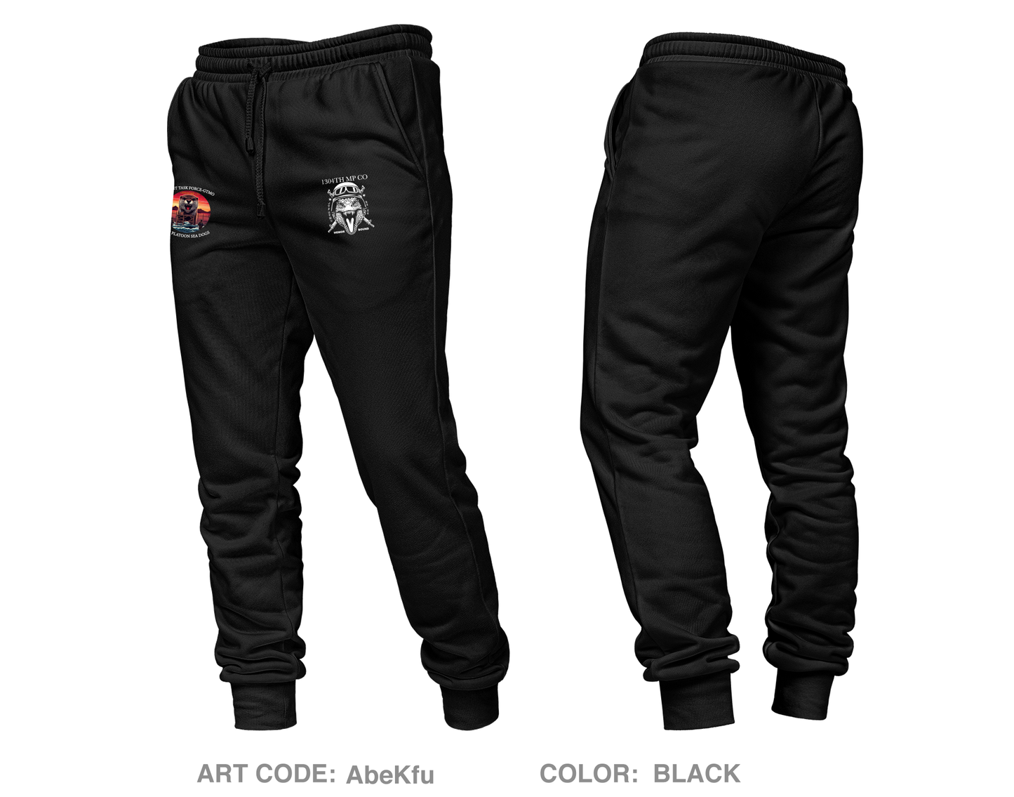 1304TH MP CO 2ND PLT Core Unisex Performance Joggers - AbeKfu