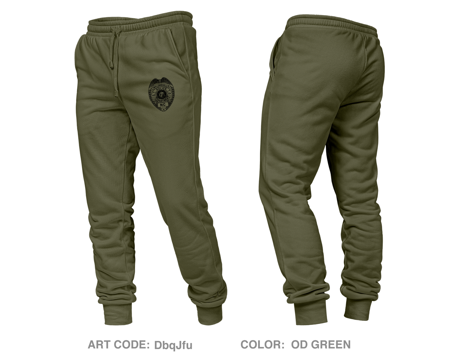 TAYLORSVILLE POLICE DEPT Core Unisex Performance Joggers - DbqJfu