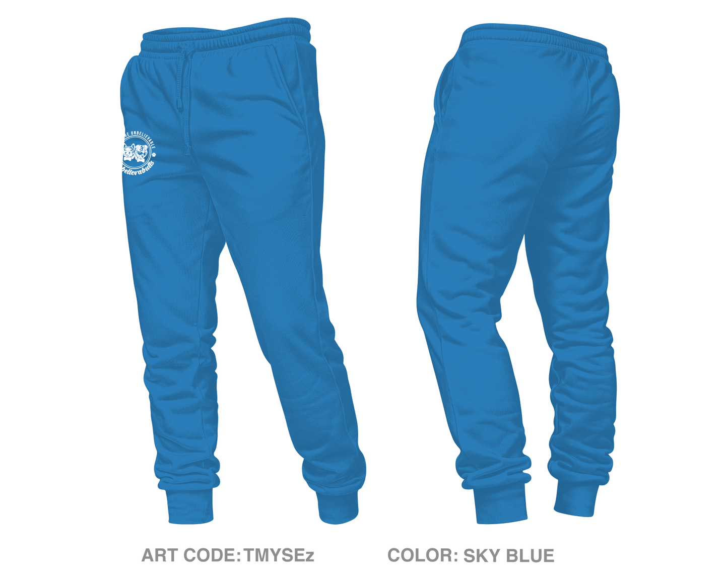 Unbelievabulls Core Unisex Performance Joggers - TMYSEz