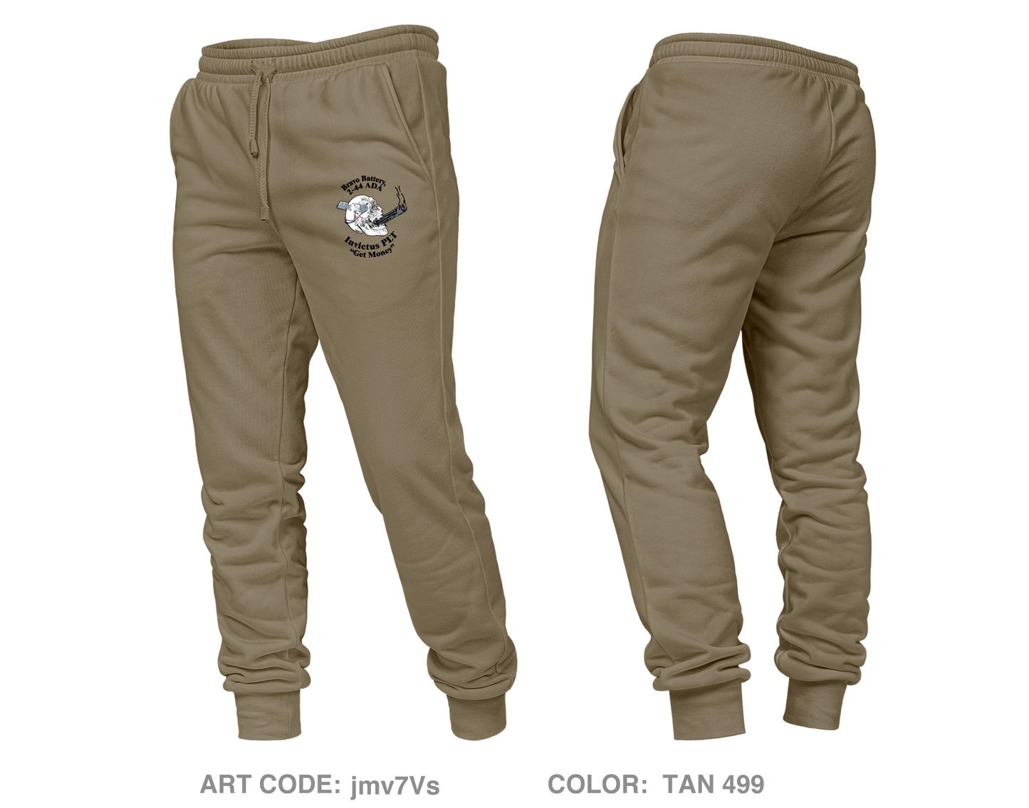 B BTRY, 2-44 ADA, 108th ADA BDE Core Unisex Performance Joggers - jmv7Vs