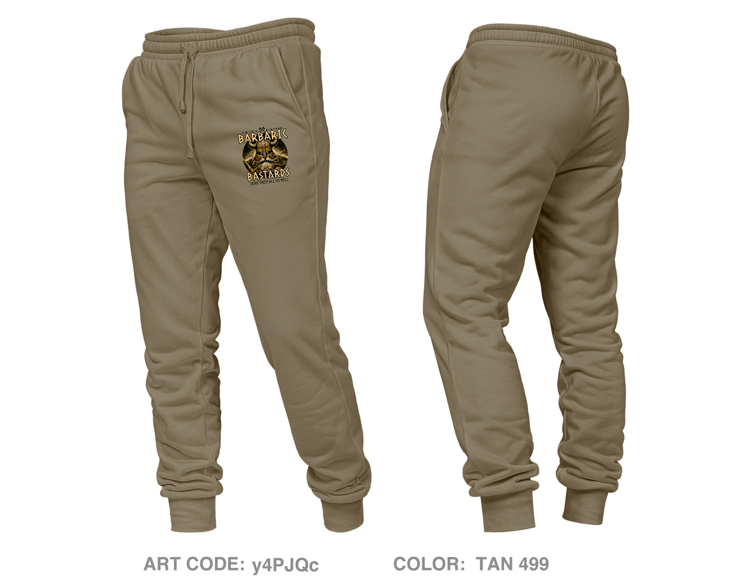 Bastards barbaric Core Unisex Performance Joggers - y4PJQc