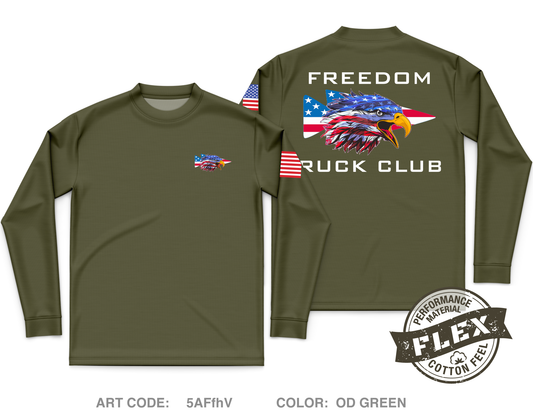 Freedom Ruck Club Core Men's LS Flex Performance Tee - 5AFfhV