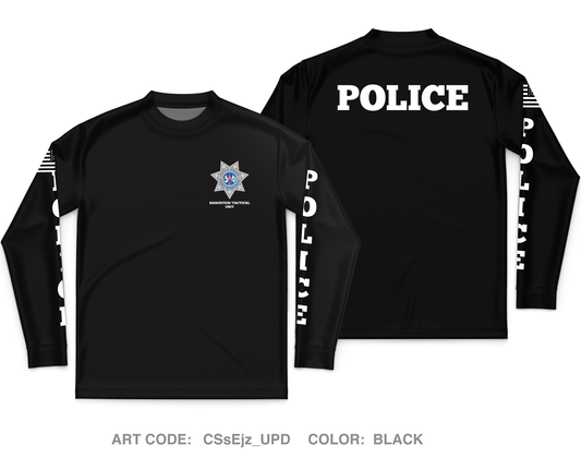 Joliet Police Department Core Men's LS Performance Tee - CSsEjz_UPD