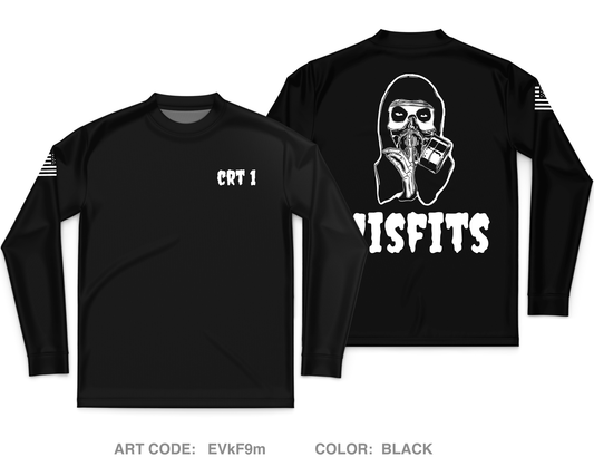 CRT 1 MISFITS Core Men's LS Performance Tee - EVkF9m