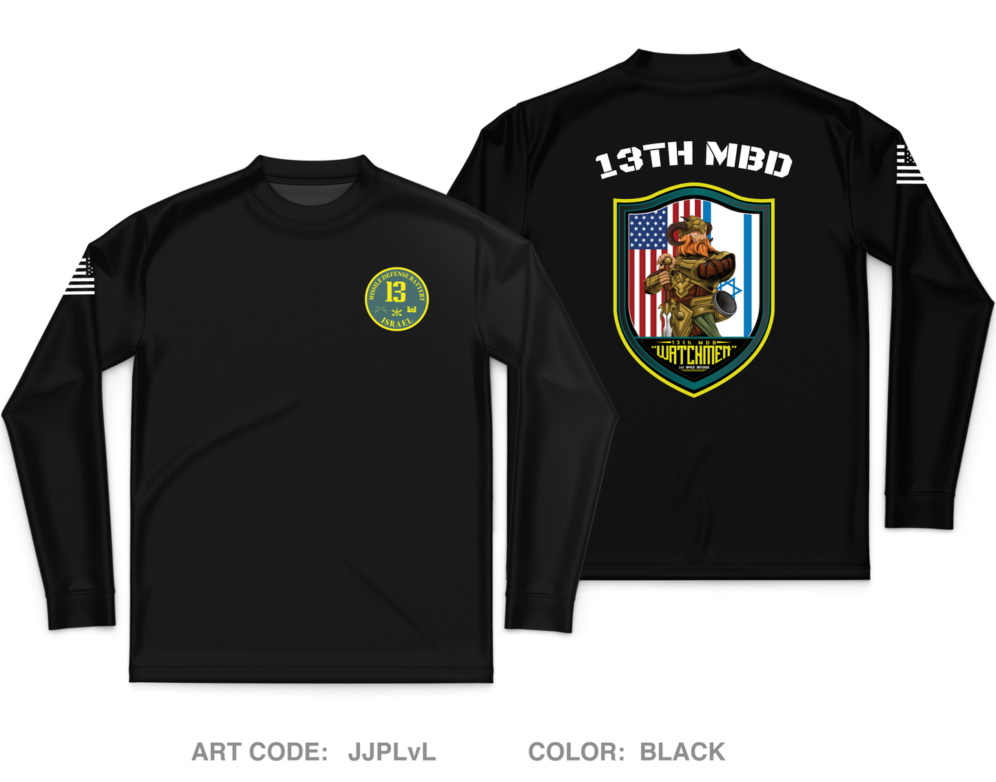 13th MDB Core Men's LS Performance Tee - JJPLvL