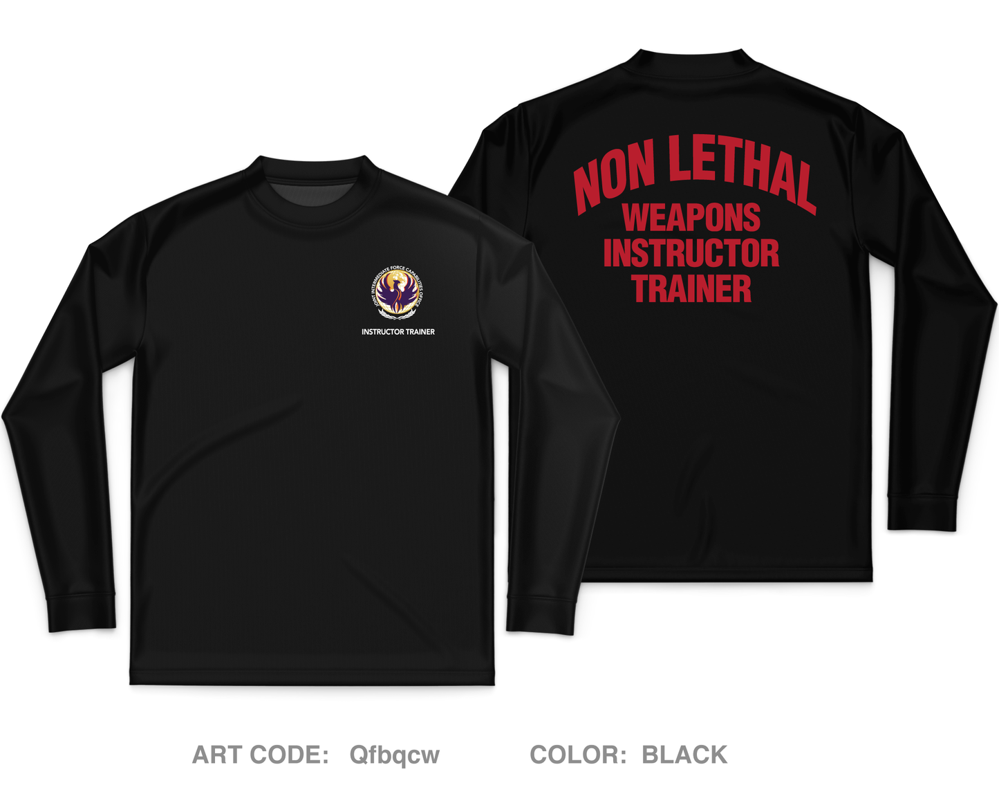 DoD Interservice Non-Lethal Weapons Instructor Course Fort Leonard Wood Core Men's LS Performance Tee - Qfbqcw