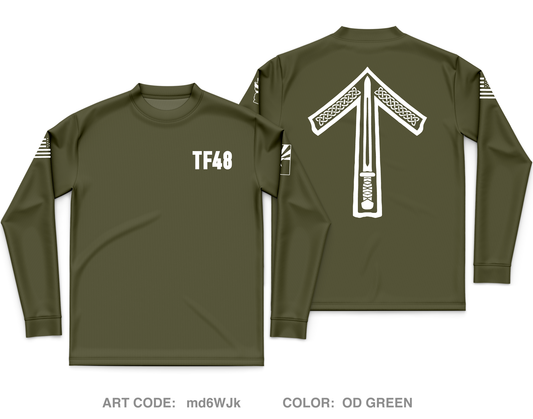 TF-48 Core Men's LS Performance Tee - md6WJk