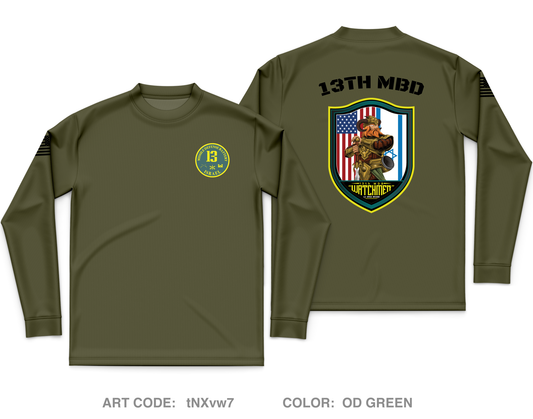 13th MDB Core Men's LS Performance Tee - tNXvw7