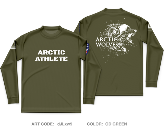 Arctic Athlete Program, 1|11 Arctic Airborne Core Men's LS Performance Tee - dJLxw9