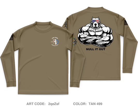 2nd Platoon, B CO, 1-77 AR, 3ABCT Core Men's LS Performance Tee - 2qeZsf