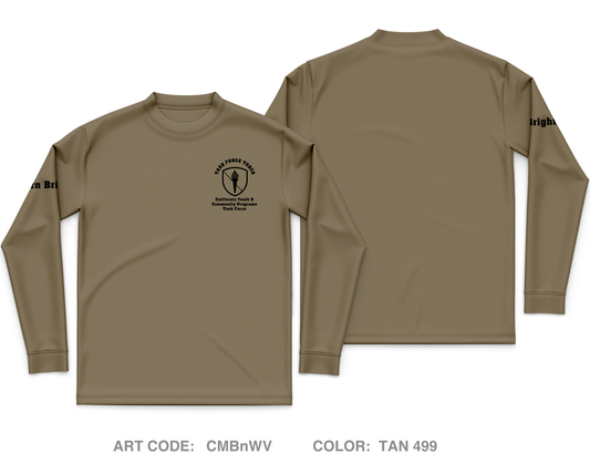 California Military Department - Youth & Community Programs Task Force  Core Men's LS Performance Tee - CMBnWV