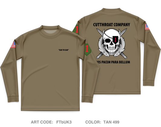 Cutthroat Company, 1-63 AR BN Core Men's LS Performance Tee - FTbUK3