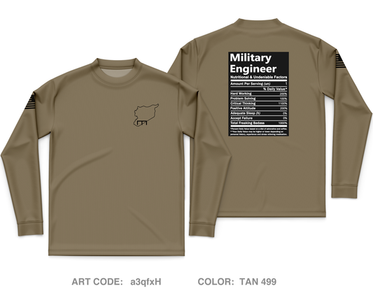 HHT 1-102nd CAV Core Men's LS Performance Tee - a3qfxH