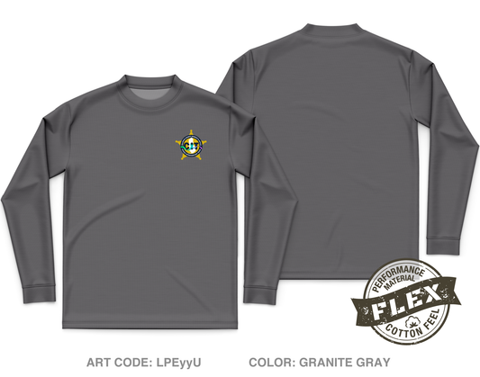 Baldwin County Sheriff’s Office Crisis Intervention Team Core Men's LS Flex Performance Tee - LPEyyU