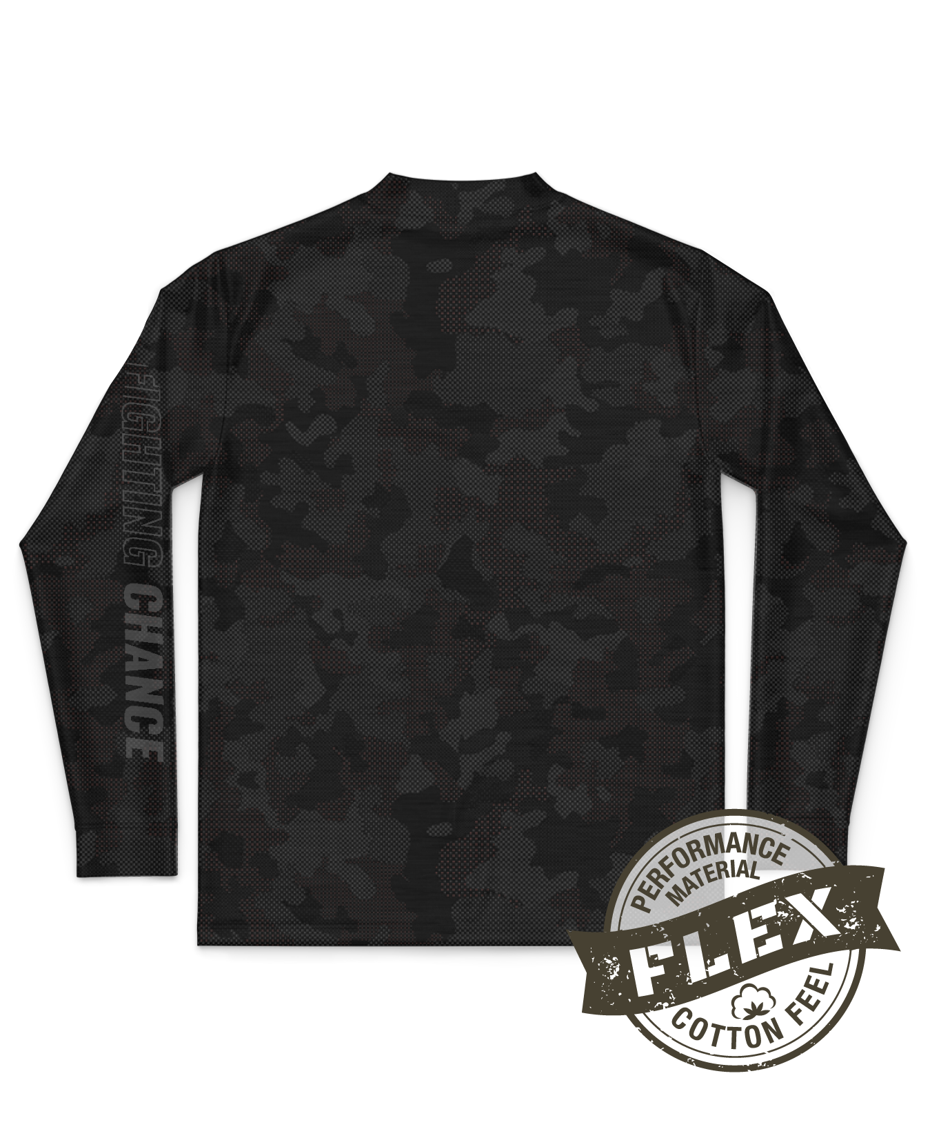 Ironbound Core Men's LS Flex Performance Tee - Champion Camo Fighting Chance