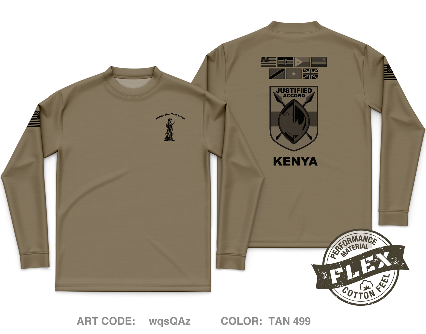 CITSO KE 24 JA Core Men's LS Flex Performance Tee - wqsQAz