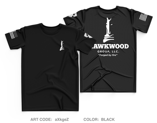 Hawkwood Group LLC Core Men's SS Performance Tee - aXkgeZ