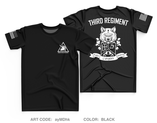 3rd Regiment, USCC, USMA Core Men's SS Performance Tee - ayMDhk