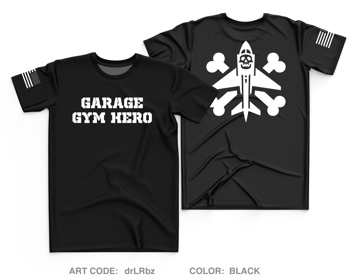 Garage Gym Hero Core Men's SS Performance Tee - drLRbz