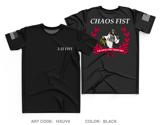 CHAOS FIST Core Men's SS Performance Tee - f4XUV9