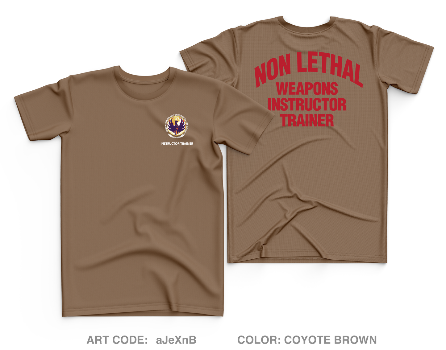 DoD Interservice Non-Lethal Weapons Instructor Course Fort Leonard Wood Core Men's SS Performance Tee - aJeXnB