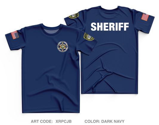 Montgomery County Sheriff's Office Core Men's SS Performance Tee - XRPCJB