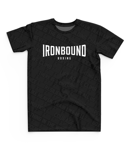 Ironbound Core Men's SS Performance Tee - Fighting Phrases