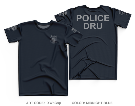 Fort Worth Police Department Directed Response Unit Core Men's SS Performance Tee - XW5Gsp