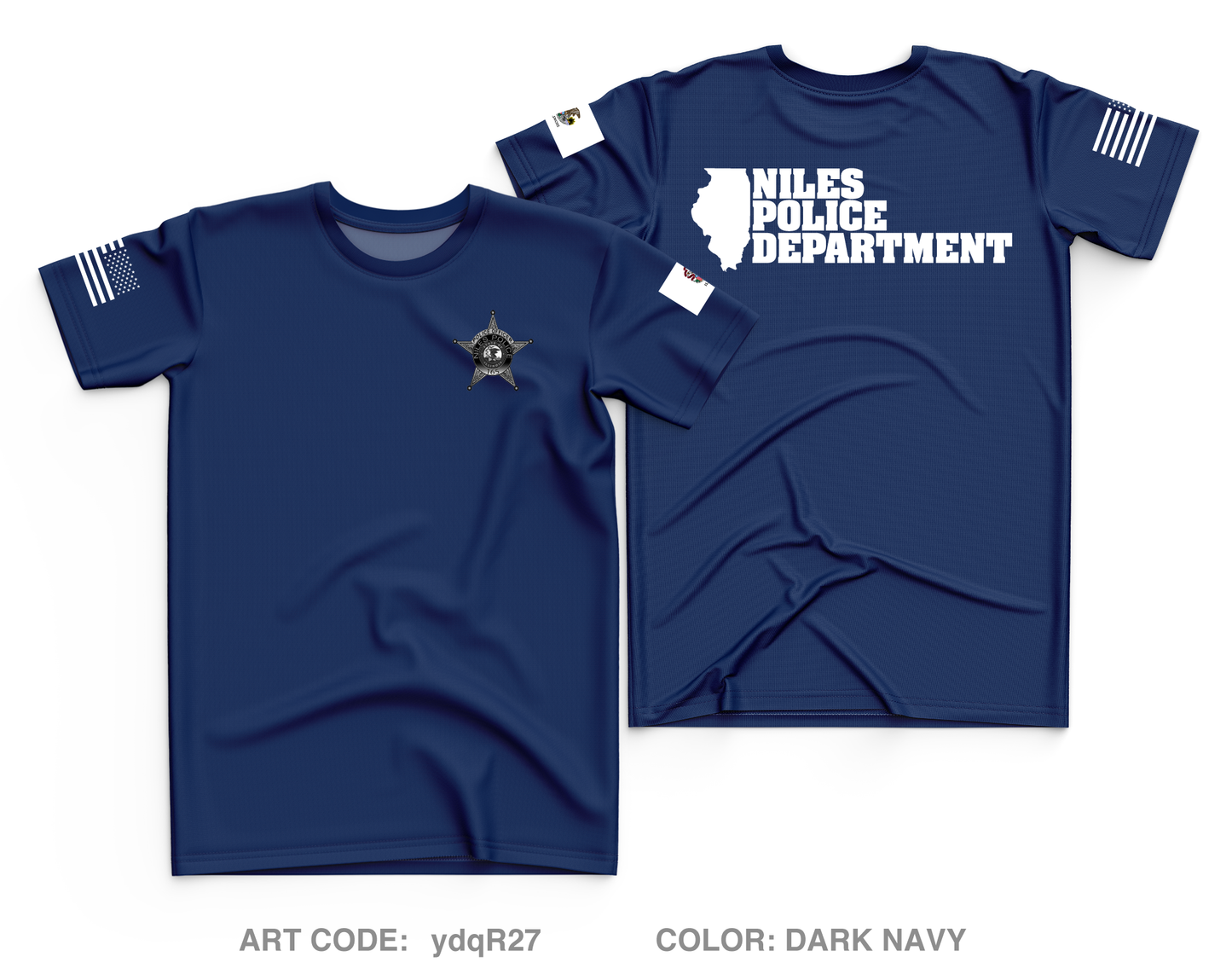 Niles Police Department Core Men's SS Performance Tee - ydqR27