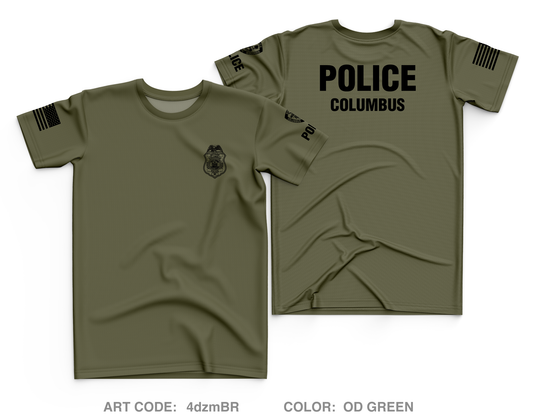 POLICE Core Men's SS Performance Tee - 4dzmBR