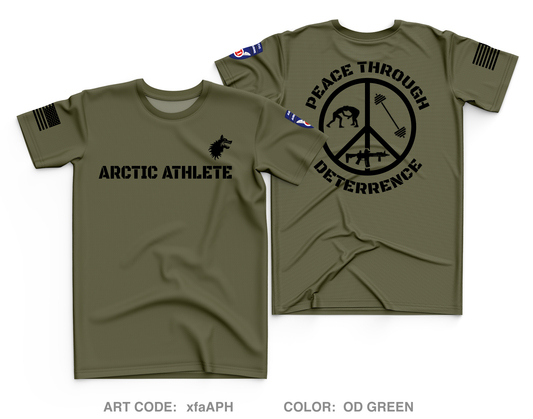 Arctic Athlete Program, 1|11 Arctic Airborne Core Men's SS Performance Tee - xfaAPH