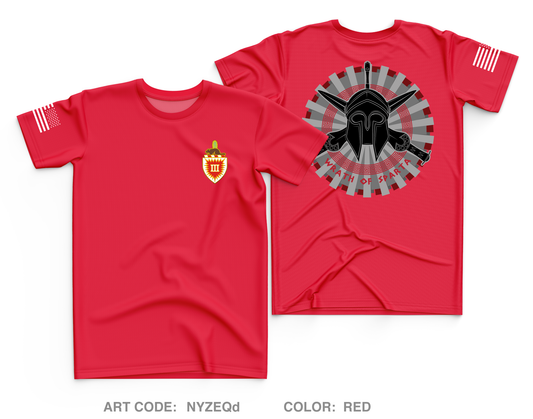 HHC | 3 EN SPARTANS Core Men's SS Performance Tee - NYZEQd