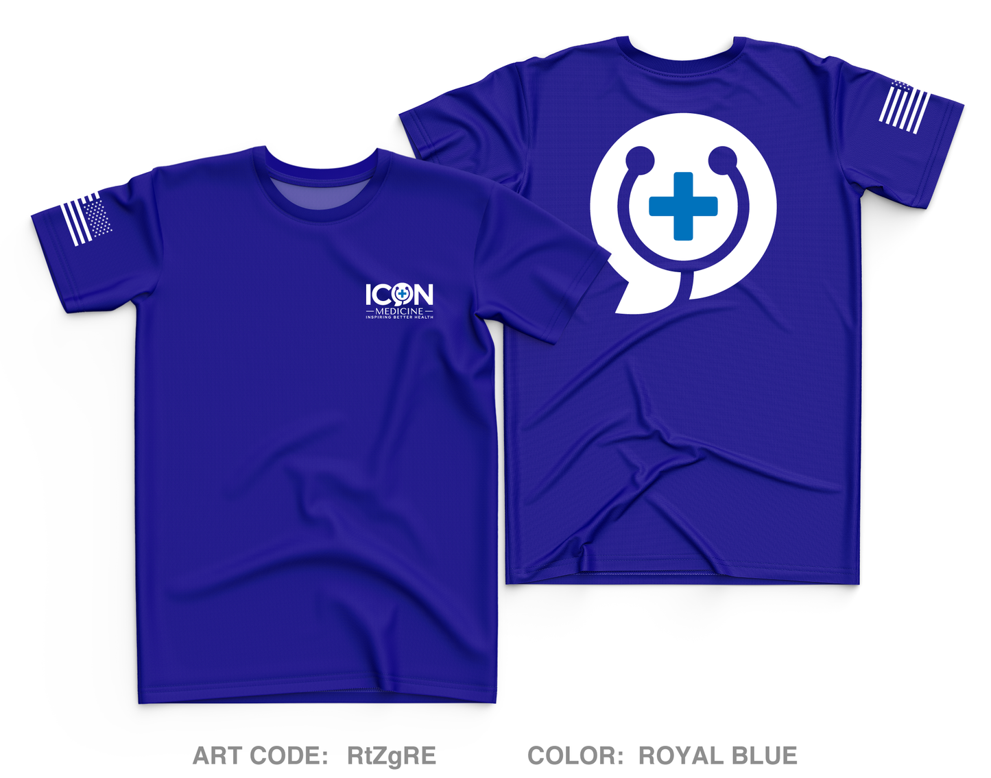 ICON MEDICINE Core Men's SS Performance Tee - RtZgRE